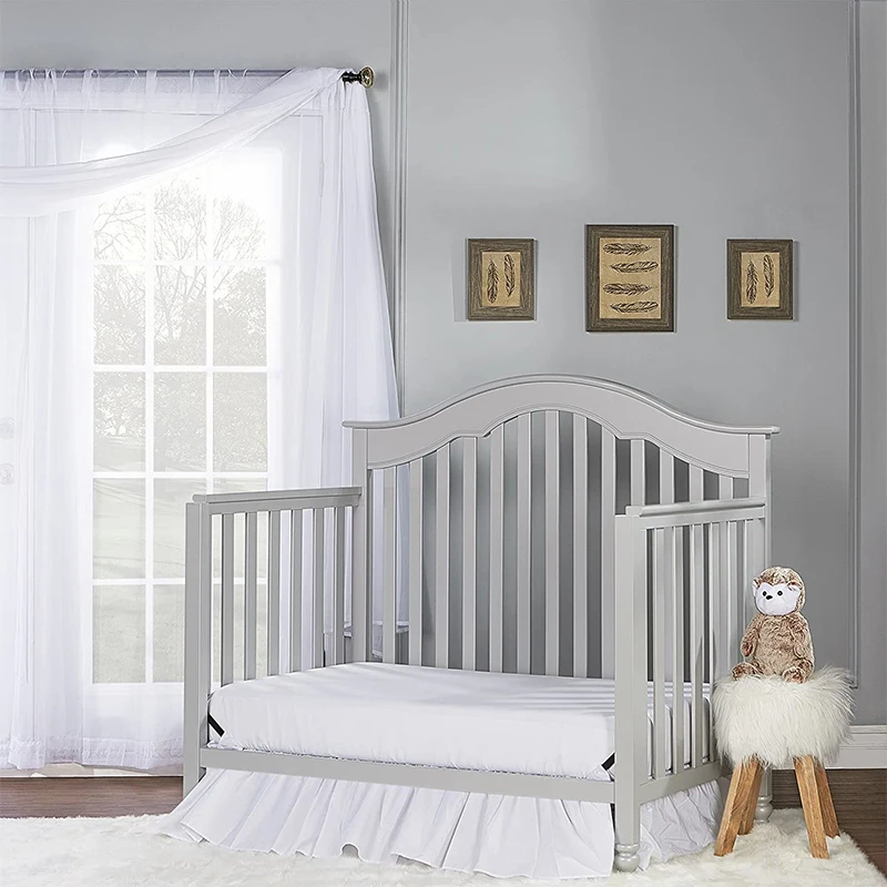 North American style wooden baby crib berceaux pour bebe for wholesale