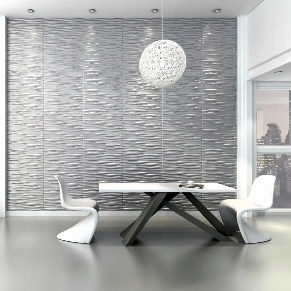 project popular selling decorative  bamboo fiber 3d wallpapers/wall coating for indoor