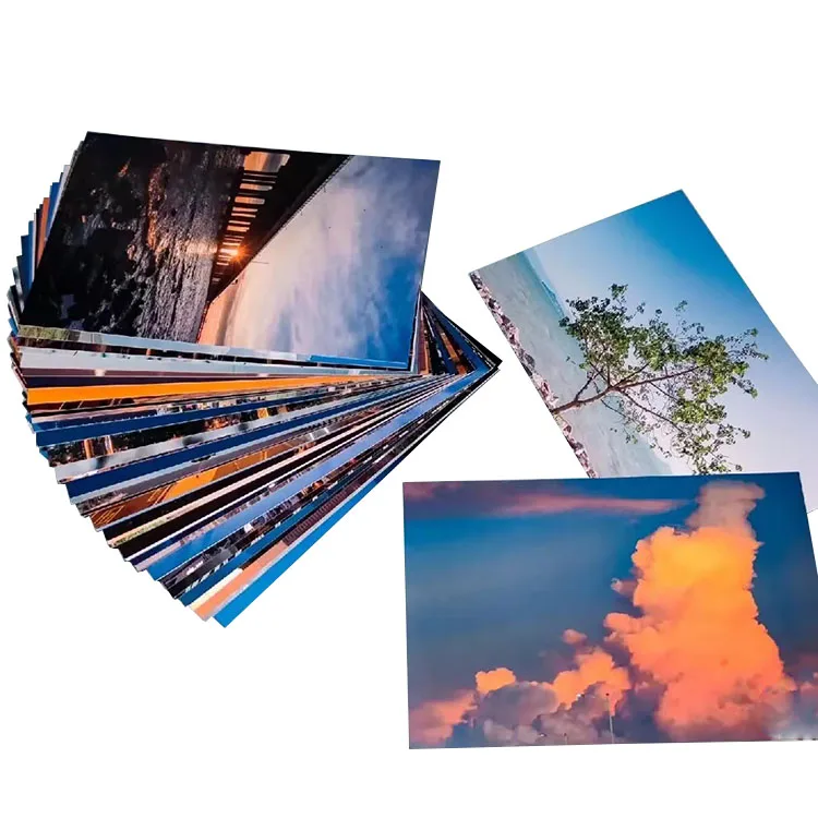 Factory Wholesale High Quality Custom Postcard Printing With Logo  For Mailing