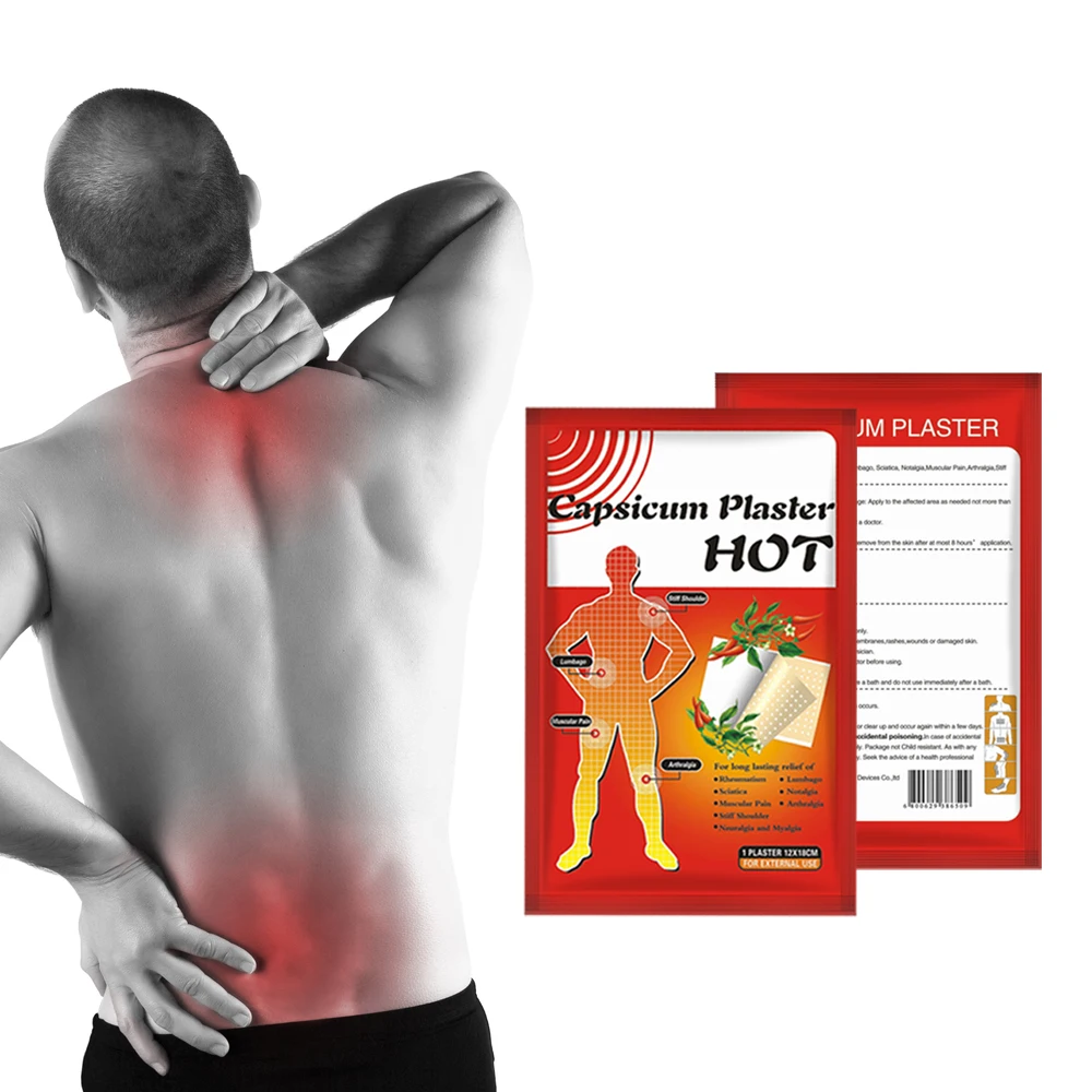 Chinese Factory Wholesale Capsicum Plaster Arthritis Pain Relief Capsicum Patch