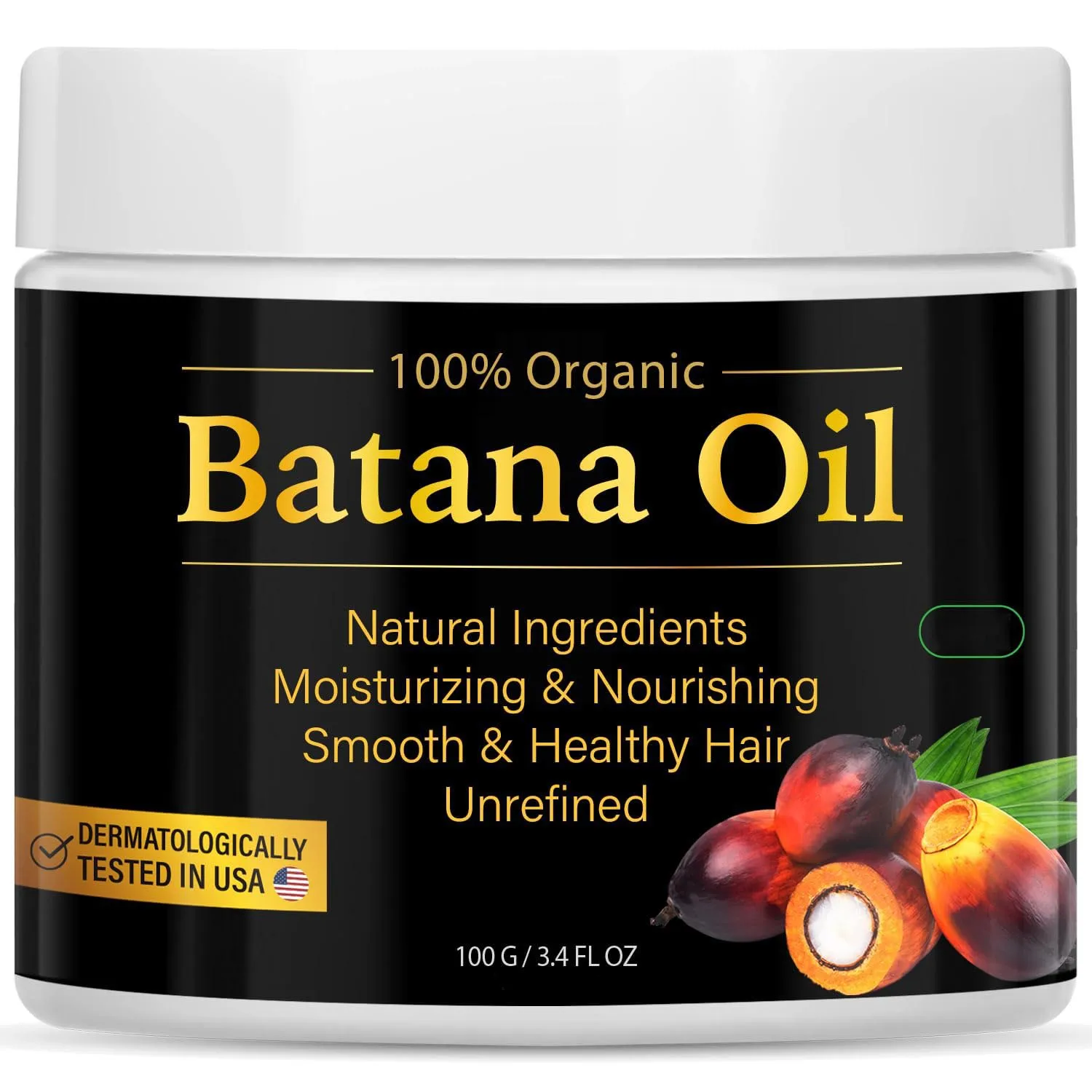Batana Hair Care Oil Nourishes Moisturizes Repairs Damaged Hair Improves Frizzy And Split Ends Smooth And Shines