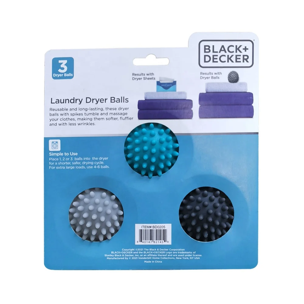 reusable organic dryer balls spiky pvc dryer ball
