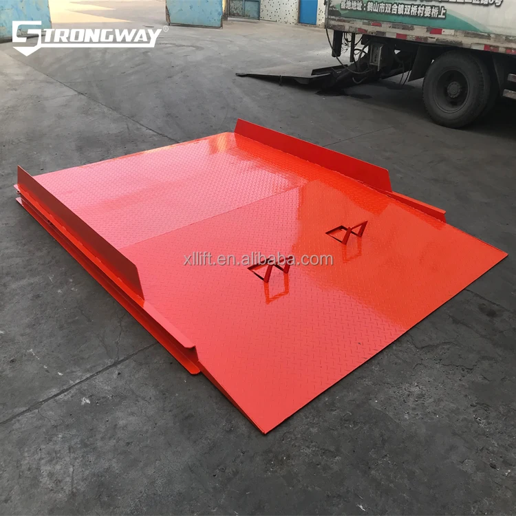 
 Strongway 8ton Высококачественная рампа для контейнера прицепа foshan низкая цена стальная металлическая рампа для контейнера рампы для вилочного погрузчика  