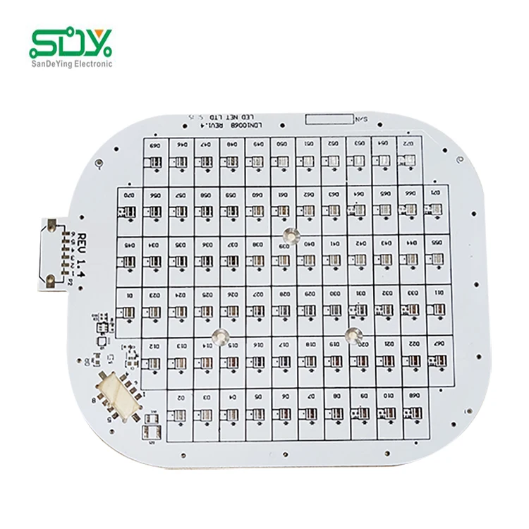 SDY rigid pcb led circuit board high thermal conductivity aluminium board 15w pcb led