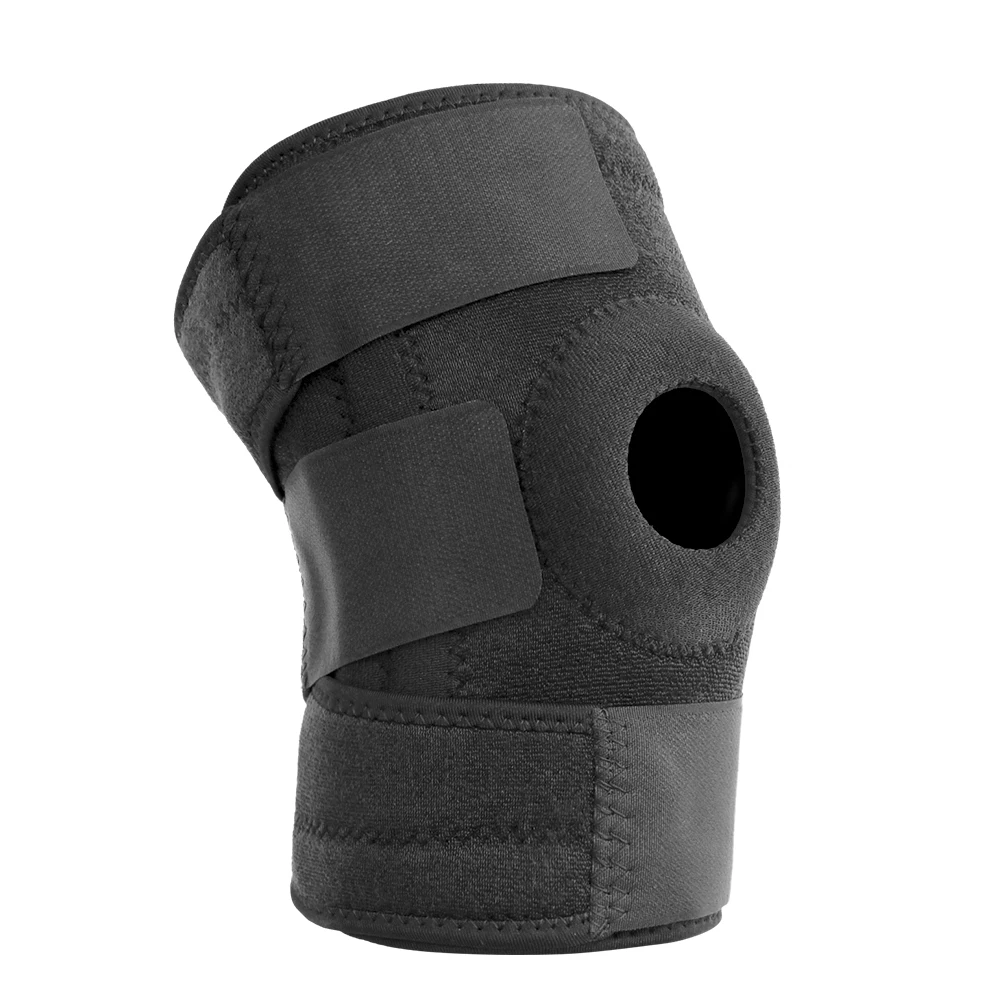 China Factory Medical knee support knee brace with adjustable strap