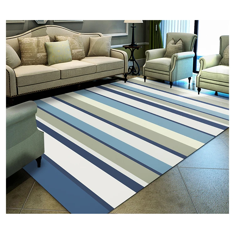 Geometrical nordic fluffy soft plush area rug house carpet floor multi color tufted carpet