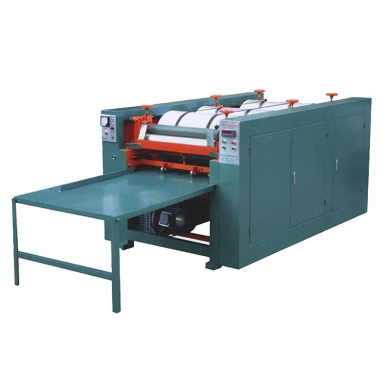 2 colors offset flexo non woven Kraft paper printer non woven mylar bags cardboard printing machine for pizza box