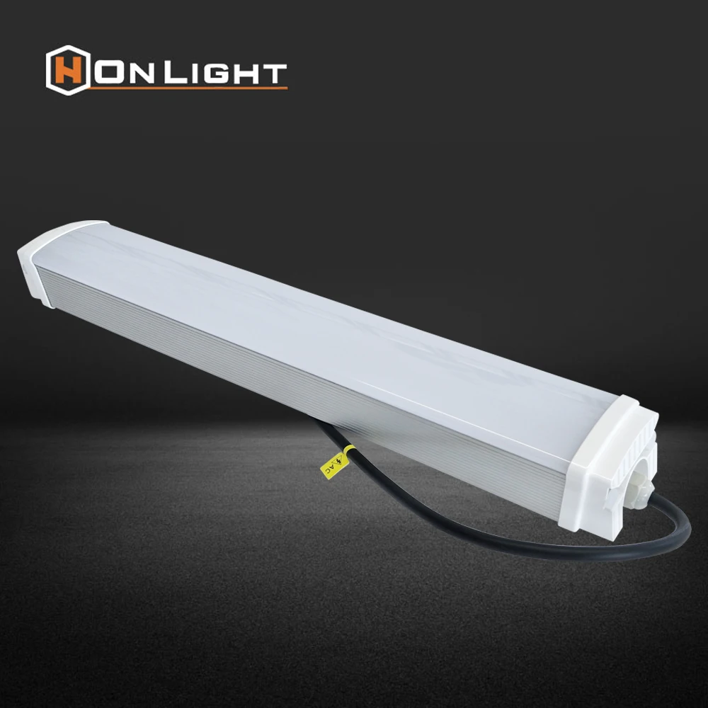 Surface mounted wraparound luminaire linear hanging linkable led shop batten light ip65 led batten luminaires