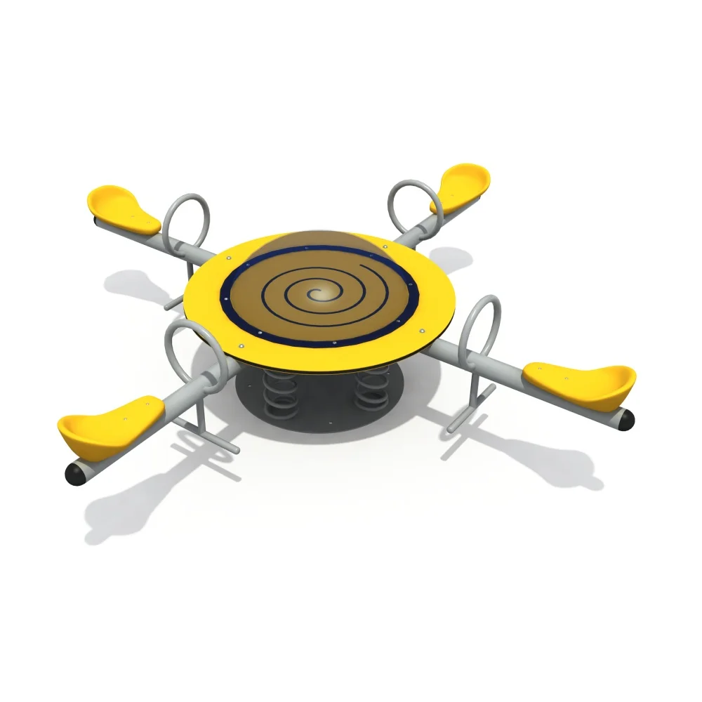 Guangzhou Factory Outdoor Playground Seesaw 4 Seat Children Best Toy Seesaw Playground Equipment For Community