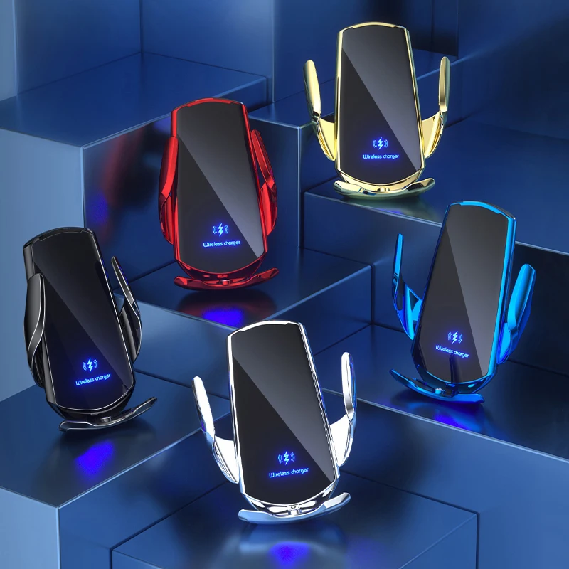  Автоматическая Q3 10W USB с магнитными разъемами для инфракрасный датчик держатель телефона Qi автомобильное беспроводное быстрое зарядное устройство