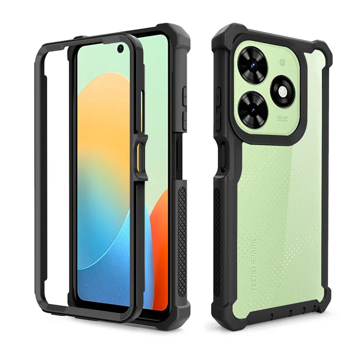 Clear Space Mobile Phone Pouches Shockproof Full Protection Cover For Infinix Hot 50i/Smart 9/Hot 50