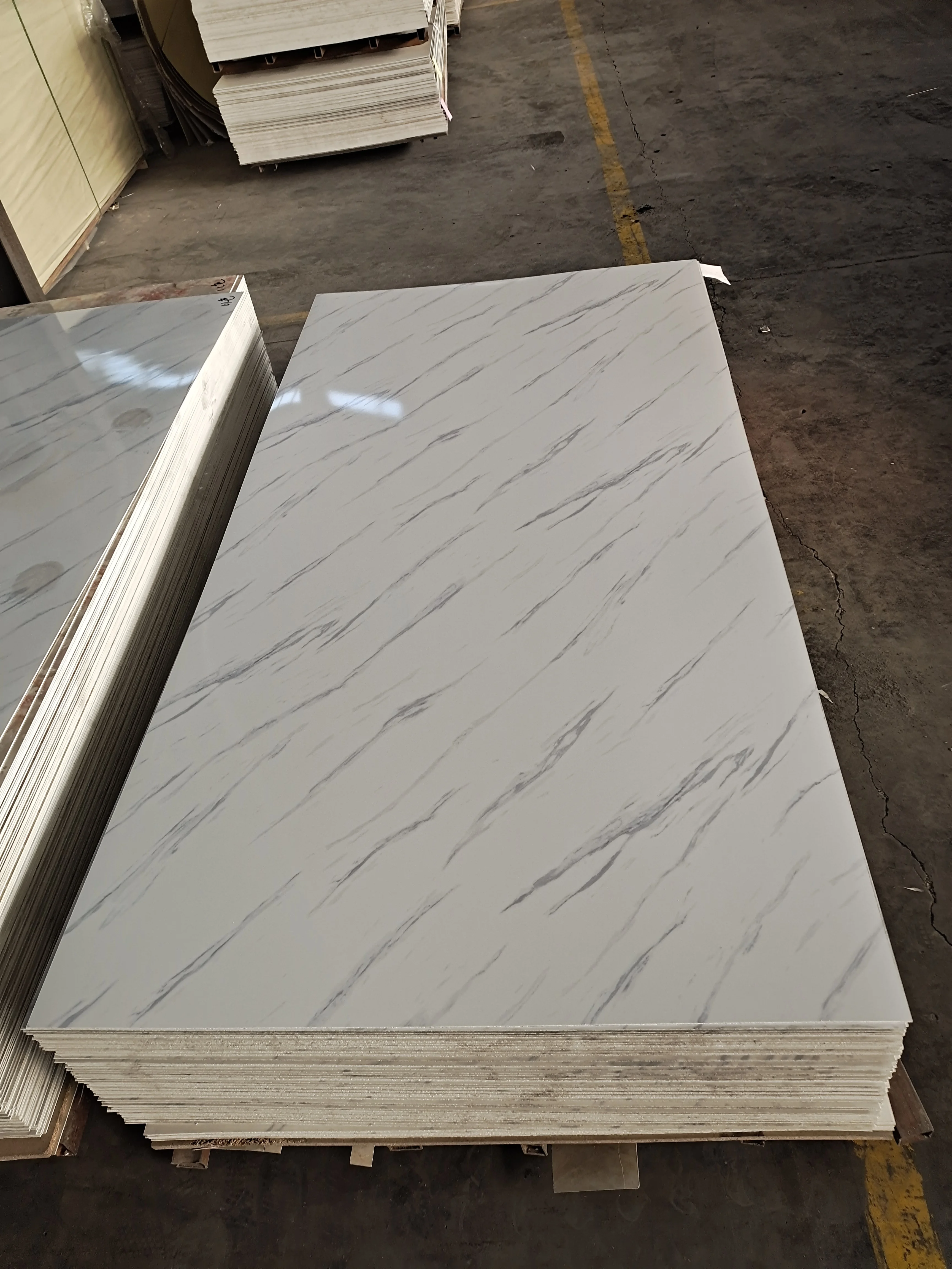 PVC uv wall panel high glossy for Dowell