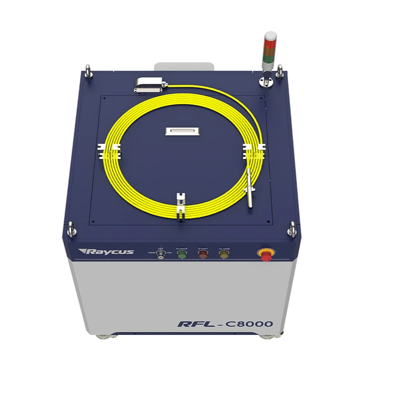 New Type 8000w 2 Years Warranty Master Slave Fiber Laser Welding Cutting Source