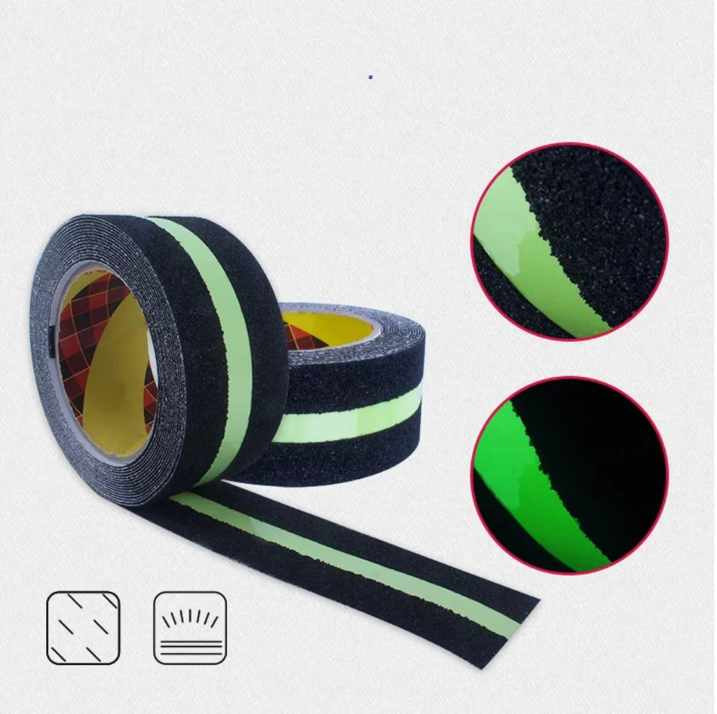 Anti Slip Waterproof Strong Adhesion Tape Non Slip High Grip Adhesive PVC PET Safety Step Floor Anti Slip Self Adhesive Tape