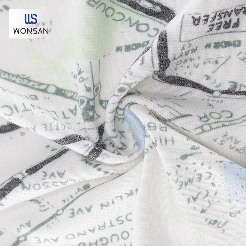 China High Quality Recycled Poly Lyocell Spandex Garment Loungewear Cloth Plain Dyed Jersey Knitted Fabric