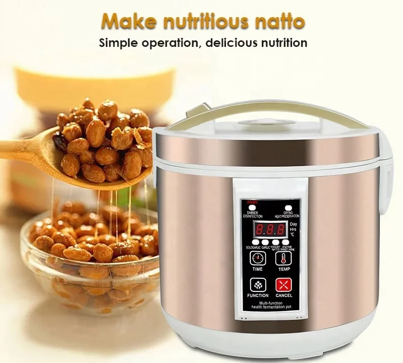 2024  Portable black garlic machine for sale Fermentation box pot 5L Homuse black garlic fermenter oven aged Wholesale