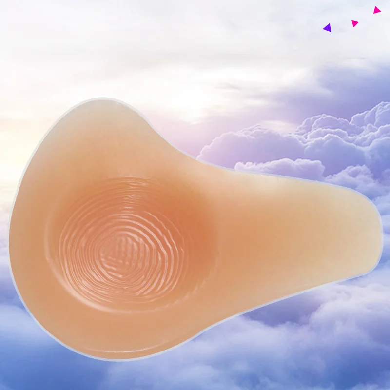 Longer Tail Protect Axilla Better 180g-600g Artificial Mastectomy Silicone Breast Form Prosthesis Women Boob Implants