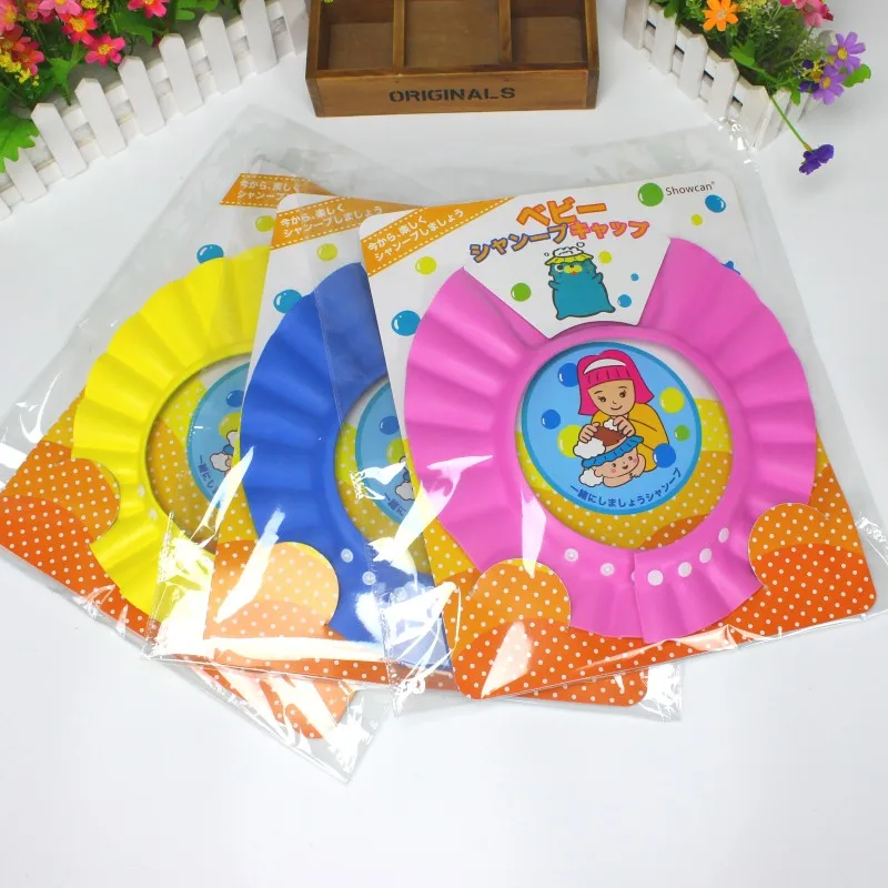 Детская водонепроницаемая шапочка безопасная шапочка для душа под заказ