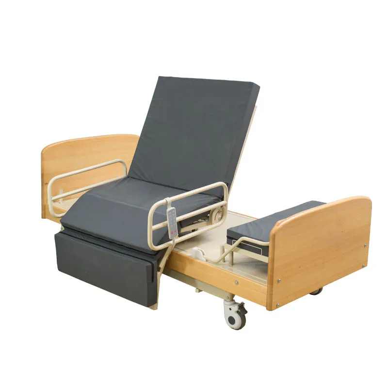 Wooden Electric Medical Elderly Patient Nursing Room Hospital Furniture Clinic	Automatic Rotating Home Care Bed