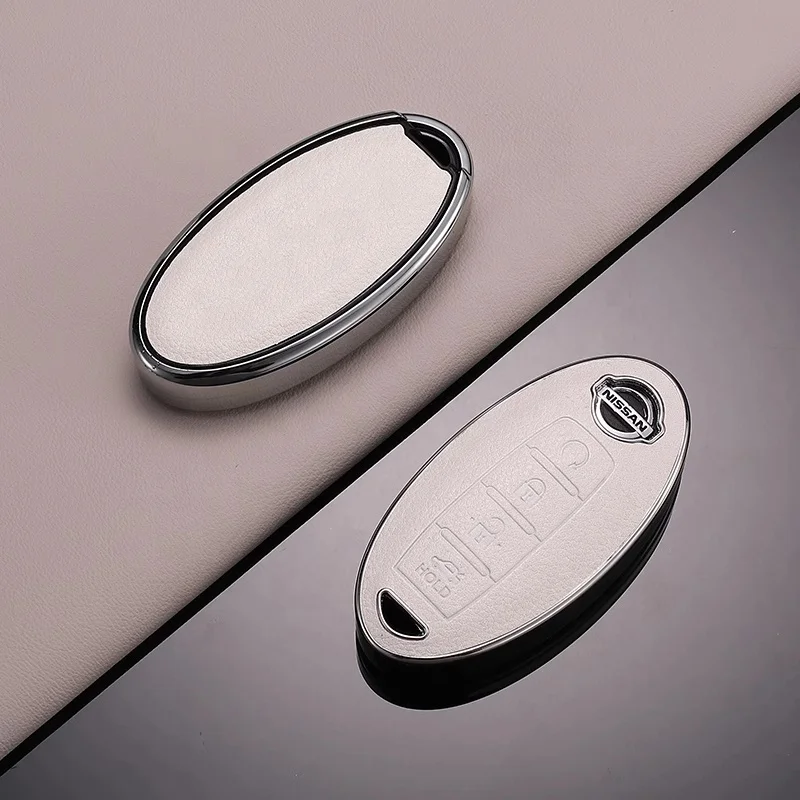 Elegant sublimation tpu leather car key case cover for Nissan Sylphy Teana Bluebird Sunny Terra Livina Ariya auto accessories
