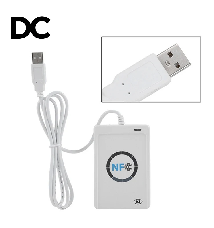  ISO14443A 13 56 МГц Смарт Бесконтактный rfid считыватель карт писатель с SDK NFC кард-ридер ACS