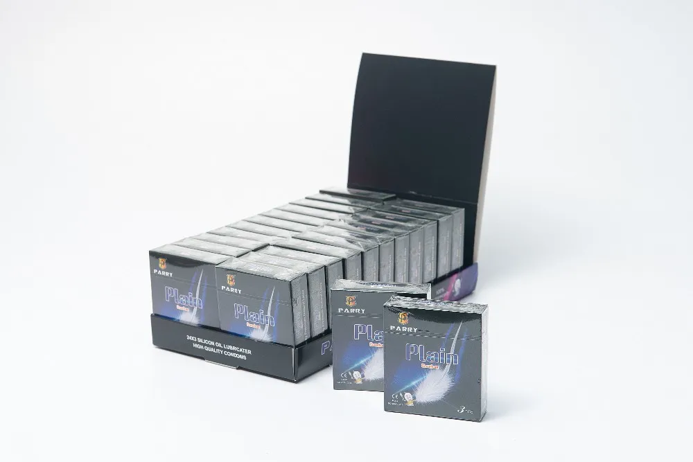 Carton PACK condoms Plain Strawberry Flavor Condom Condoms Plain End