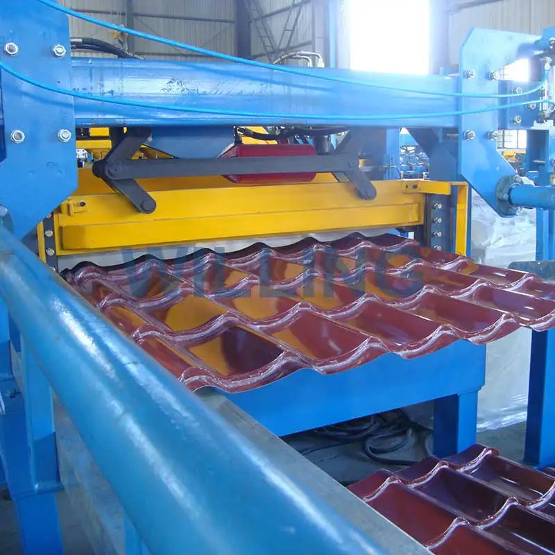 China-Made Steel Profile Roll Forming Machine Motor Bearing Pump Roof Sheet Wall Tile Making Best Price Tile Forming Machine