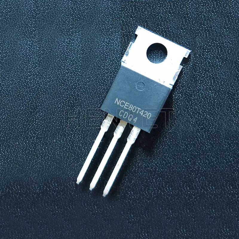 Hentet New 80T420 NCE80T420 TO-220 800V 11A N-Channel MOSFET Transistor NCE80T420