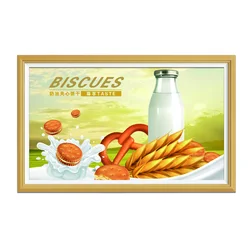 21.5 Inch Video Photo Picture Video Wifi Nft Crypto Display Screen Digital Token Nft Art Frames For Sale