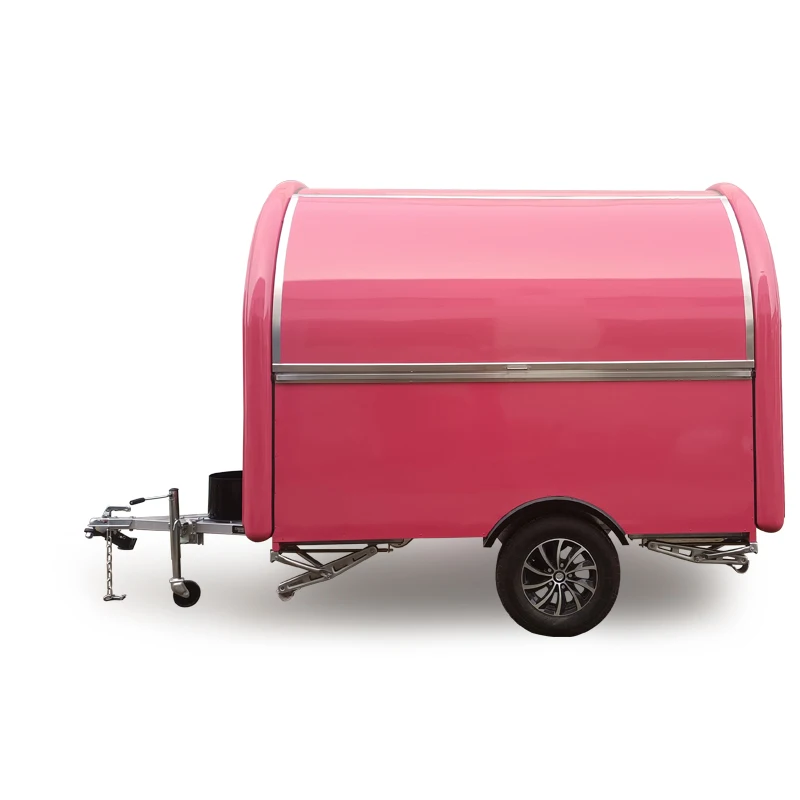 mobile fryer retro food trailer for panama food