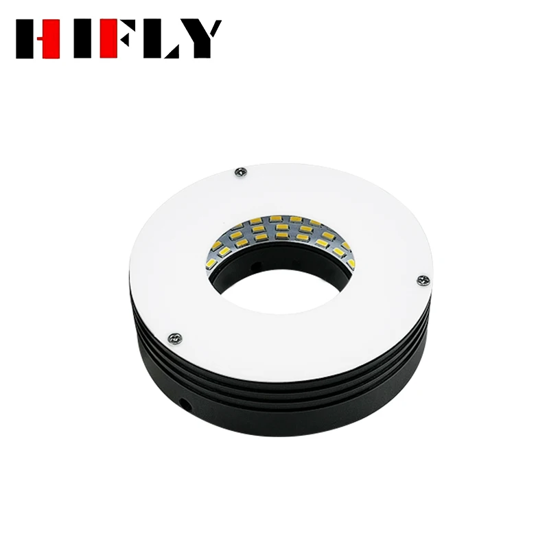LED Ring Light Machine Vision Illumination Diameter 150*95mm 90 degree for Logo Dents Inspection