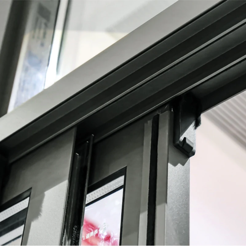 Hihaus smart powder coated architectural double glazed sliding aluminum windows