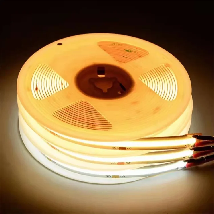 560 leds/m White Waterproof Side View 4mm 6mm 8mm Width Flexible 480 Chip 8W 840Leds/M 5m 10mm 14W RGB COB led strip light