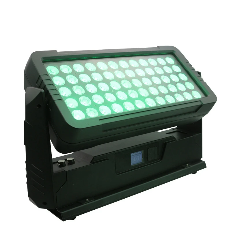 Led Wash 60x10w 15W 18W 4in1 6in1 RGBWA UV Waterproof City Color LED Flood Wash Outdoor Event Show Led Wall Washer Stage Light