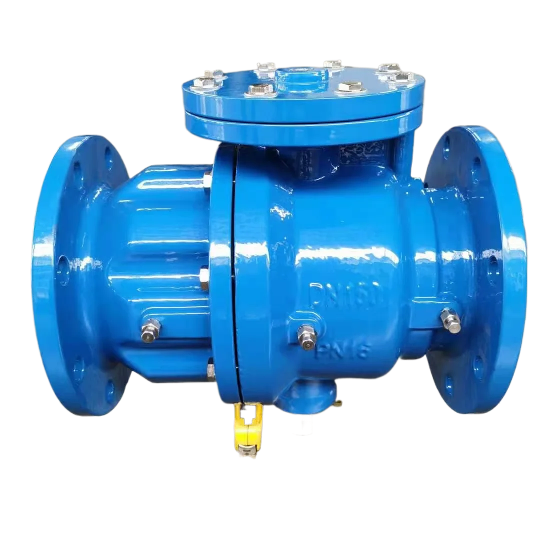 Low Resistance Backflow Preventer Ductile Iron Hydraulic Pressure Relief Stop Valve