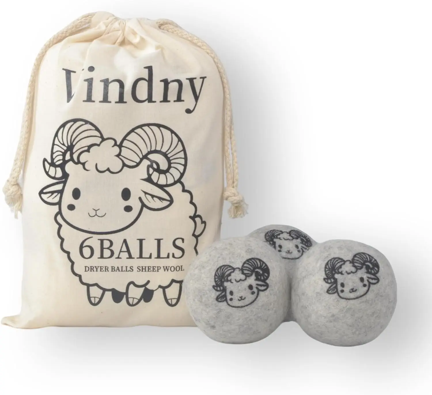 Wholesale OEM Eco XL Felt New Zealand Australian Laundry Pure Wool Dryer Balls Organic