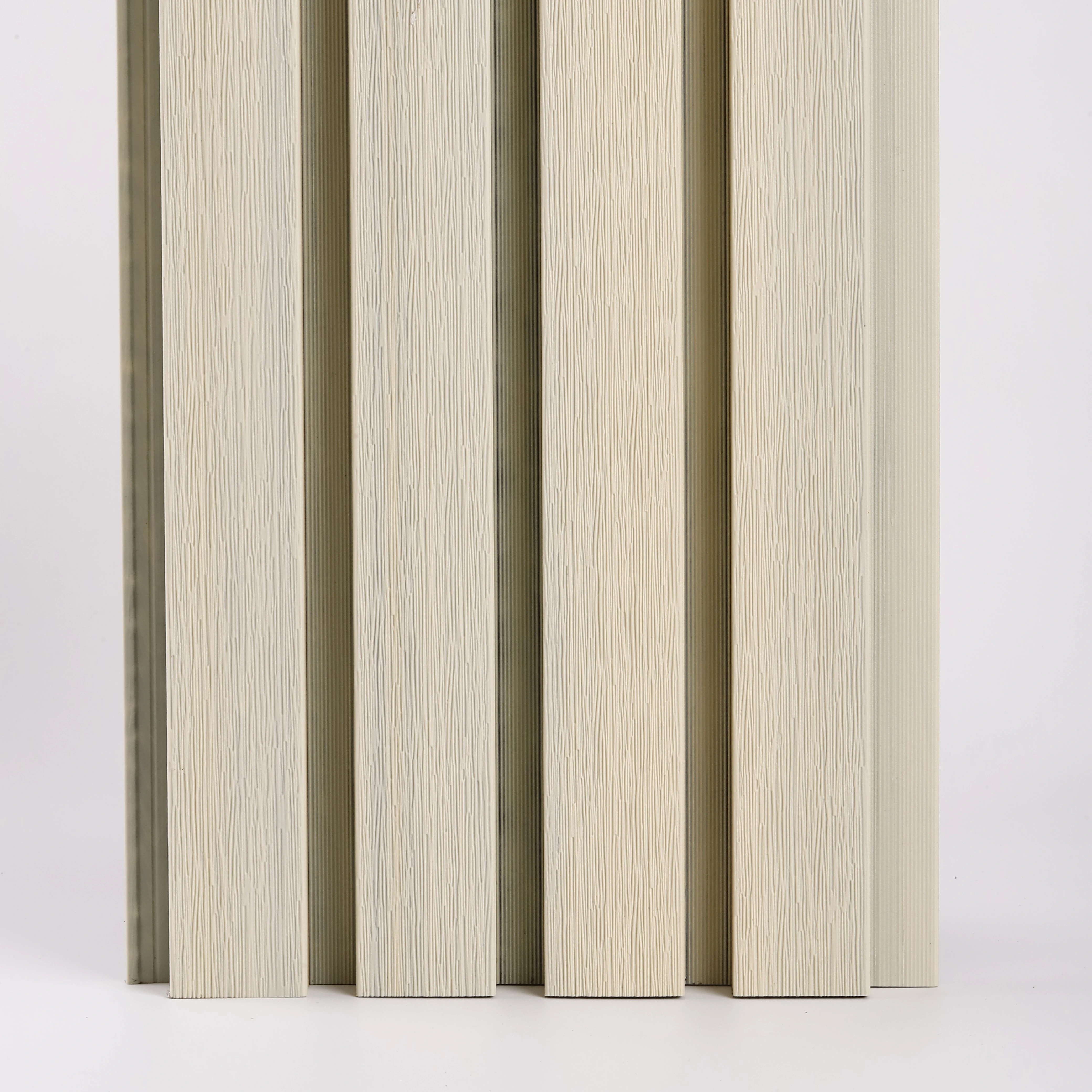 PVC Co-extrusion Panels Waterproof UV-resistant Exterior composite WPC Wall Panel Outdoor WPCWall Cladding