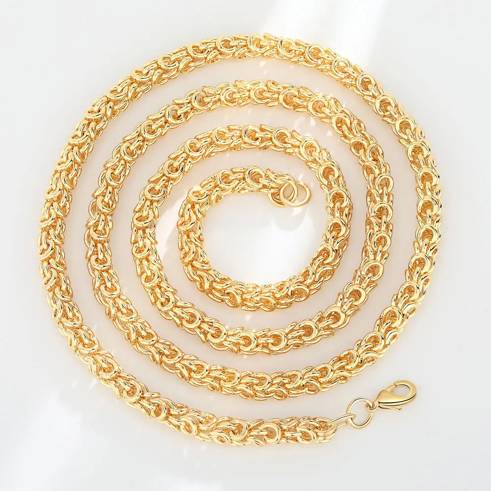 Hot Brass Gold Plated Necklace For Men Twist Chain Riding Crop Pendant