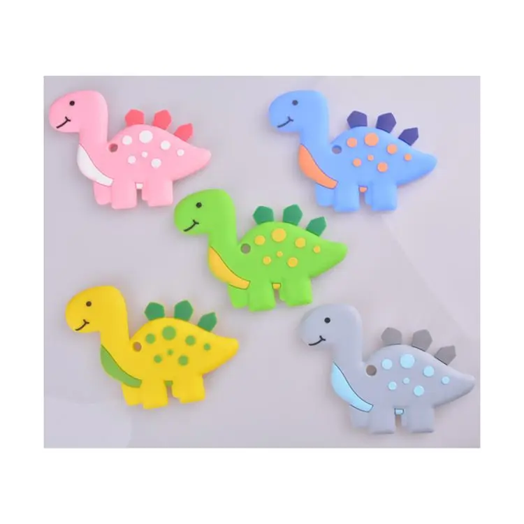 Factory Wholesale Food Grade Eco Friendly Silicone Easy To Hold Baby Teether Toy