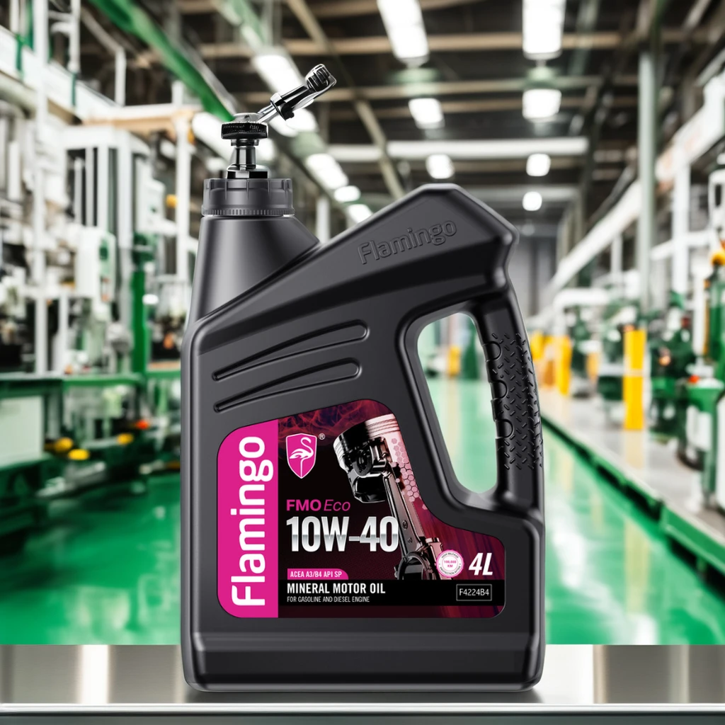 F4224B4 Mineral Motor Oil ACEA A3/B4 API SP 10W-40 Oily Liquid