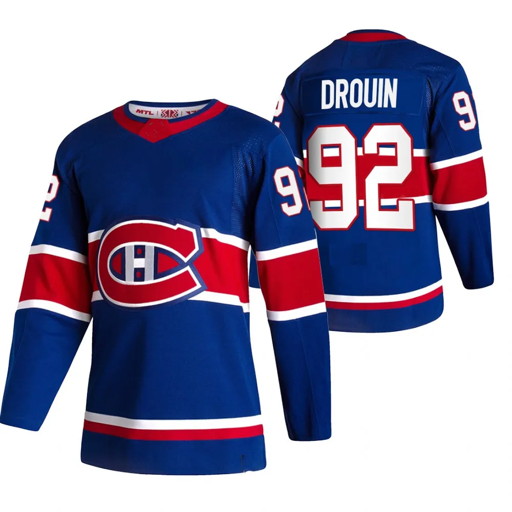 Wholesale Cheap New 2021 Reverse Retro Montreal Stitched Sports Ice Hockey Jerseys Custom Canadien 6 Weber 11 Gallagher 31 Price