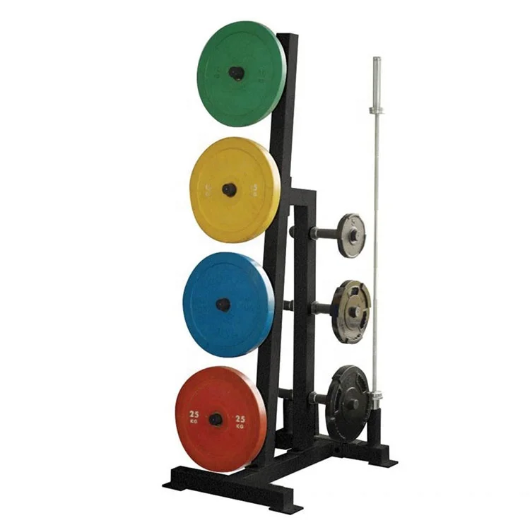 OKPRO Factory Wholesale High Quality Gym Equipment Barbell Rack Weight Plate Storage Rack