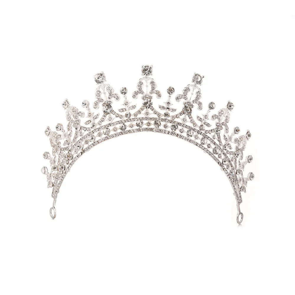 
2020 New design fancy hair accessories for women crowns tiaras crown wedding bride men and 