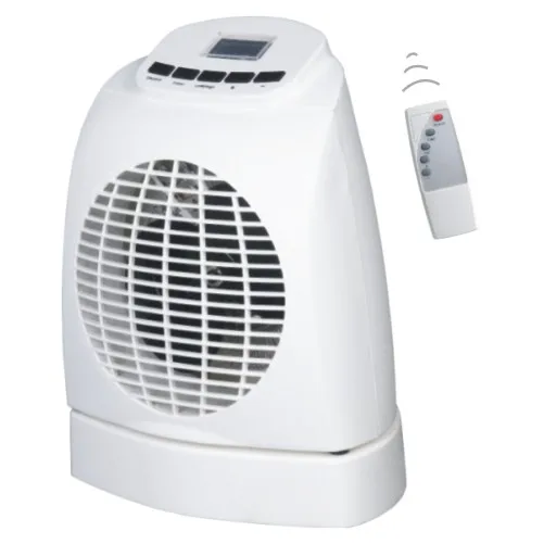 heating device and Fan Heater, electric fan heater with oscillation, fan heater with CE GS ETL approved