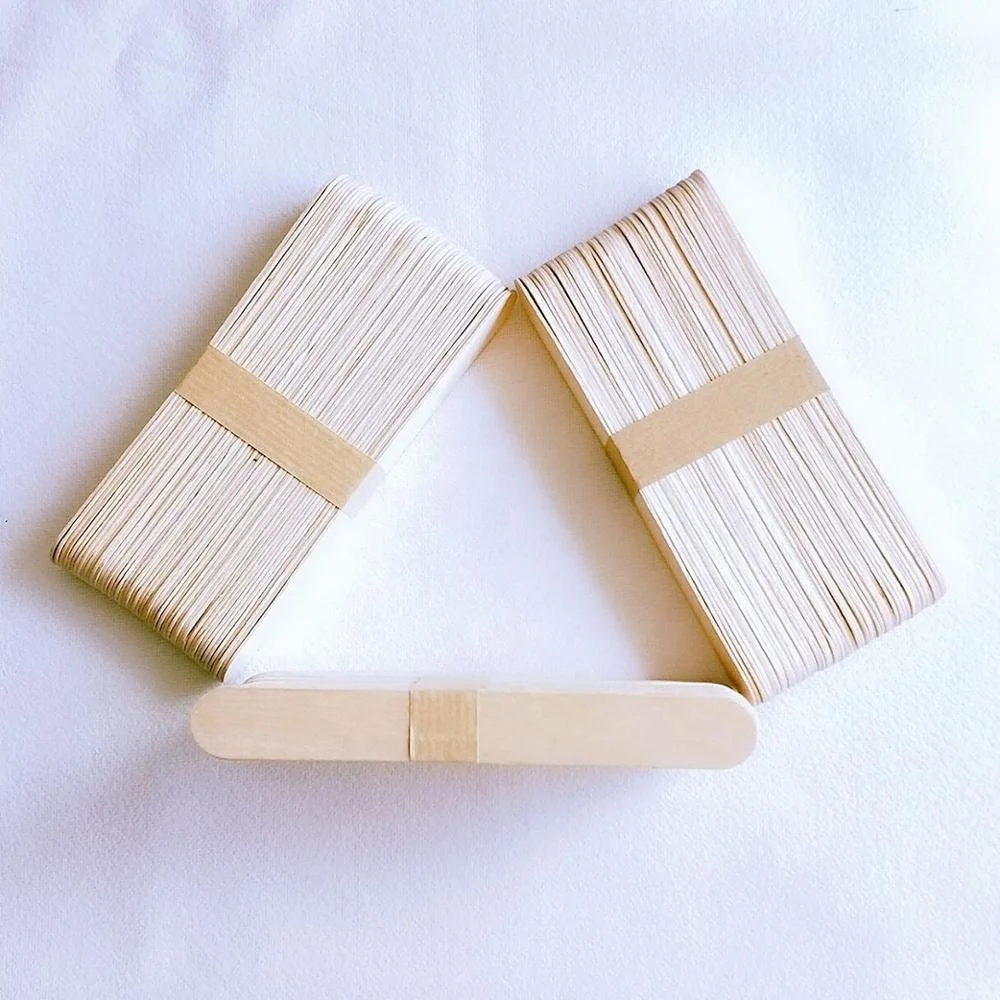 
Wooden Wax Spatula 6.5inch big size for body hair removal 