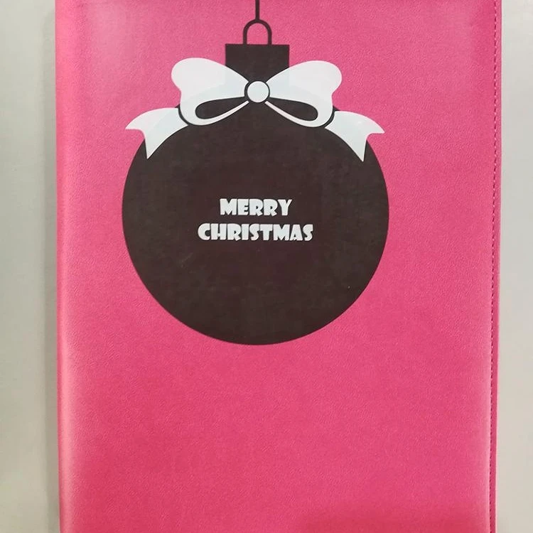 Милый новогодний блокнот из искусственной кожи с новым дизайном