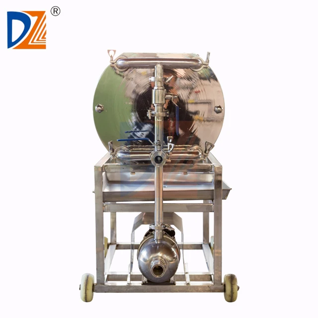 Small Capacity Fine SS304 Filter Press For Palm Oil