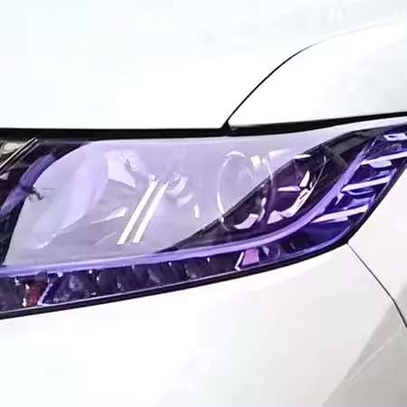 Easy apply and remove Decoration car  Headlight and Taillights Film Light Tint Car Wrap Vinyl Lamp Film