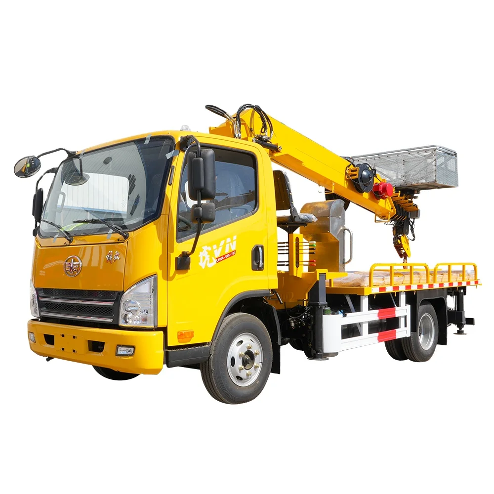 Satisfaction guarantee high altitude operation truck multi-functional utility vehicle with large work basket