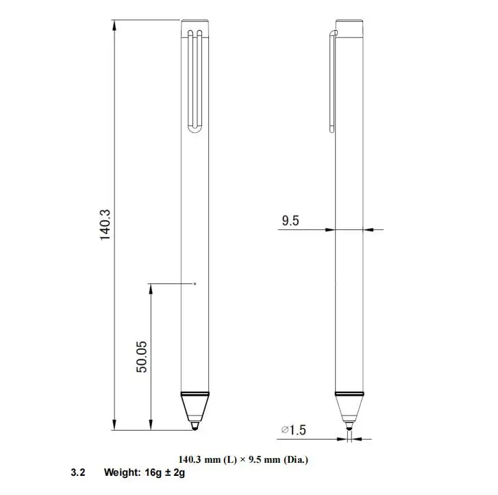 SUN ZERO Universal touch stick stylus Easy to usealuminium stylus pen tablet for Precise Writing/Drawing smartmatic stylus